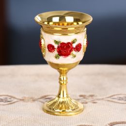 Russian Court Style Metal Spirit Glass