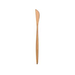 Matte Rose Gold Western Tableware Coffee Stirring Spoon