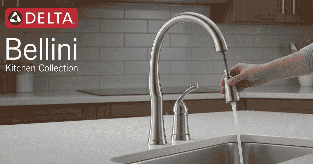 delta bellini kitchen faucet