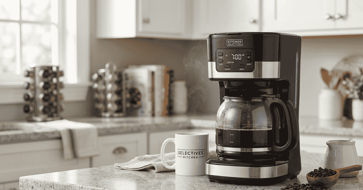 kitchen selectives coffee maker