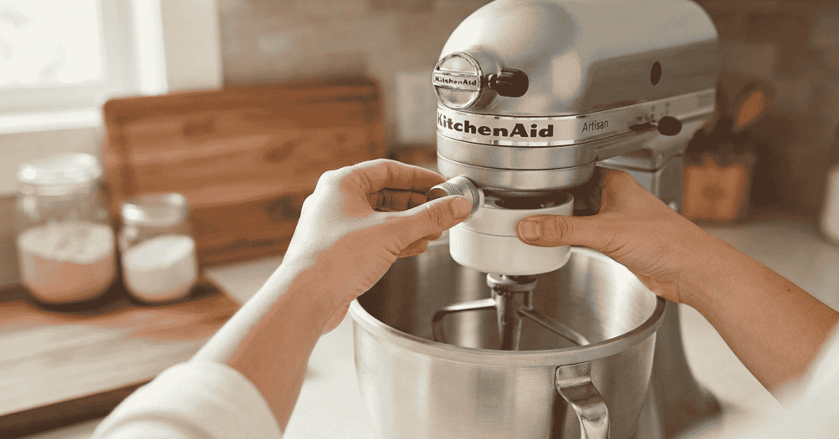 How to Attach Ice Cream Maker KitchenAid