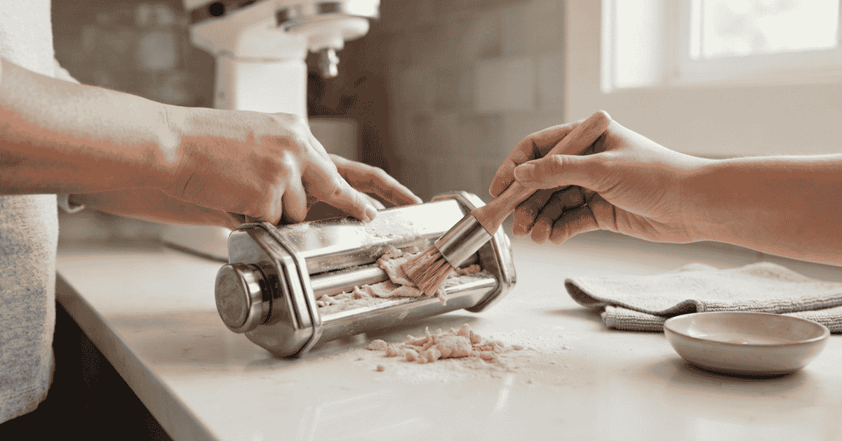 How to Clean a KitchenAid Pasta Attachment Easily