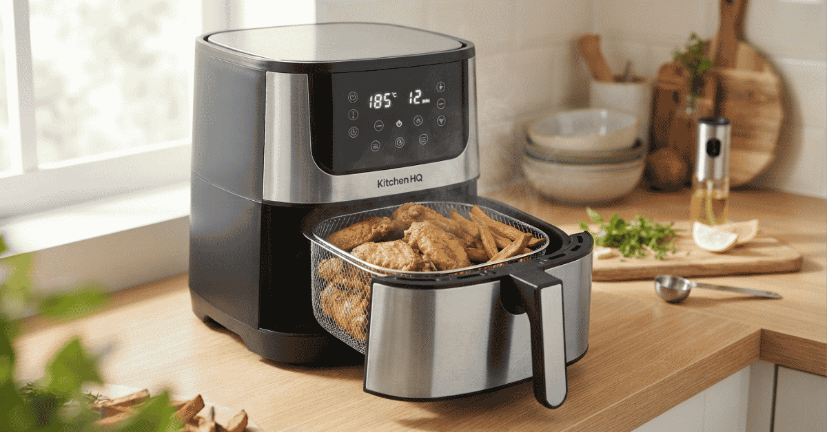 Kitchen HQ 2 Liter Digital Air Fryer: 7 Easy Steps