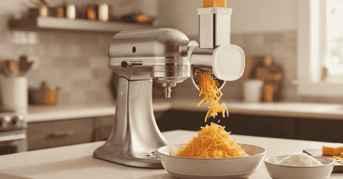 KitchenAid Attachment Grater: Fresh Easy Kitchen Wins