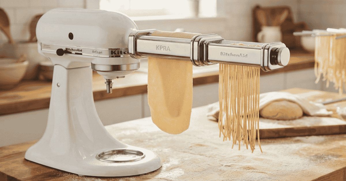 Kitchenaid KPRA Pasta Roller and Cutter: Epic Joy