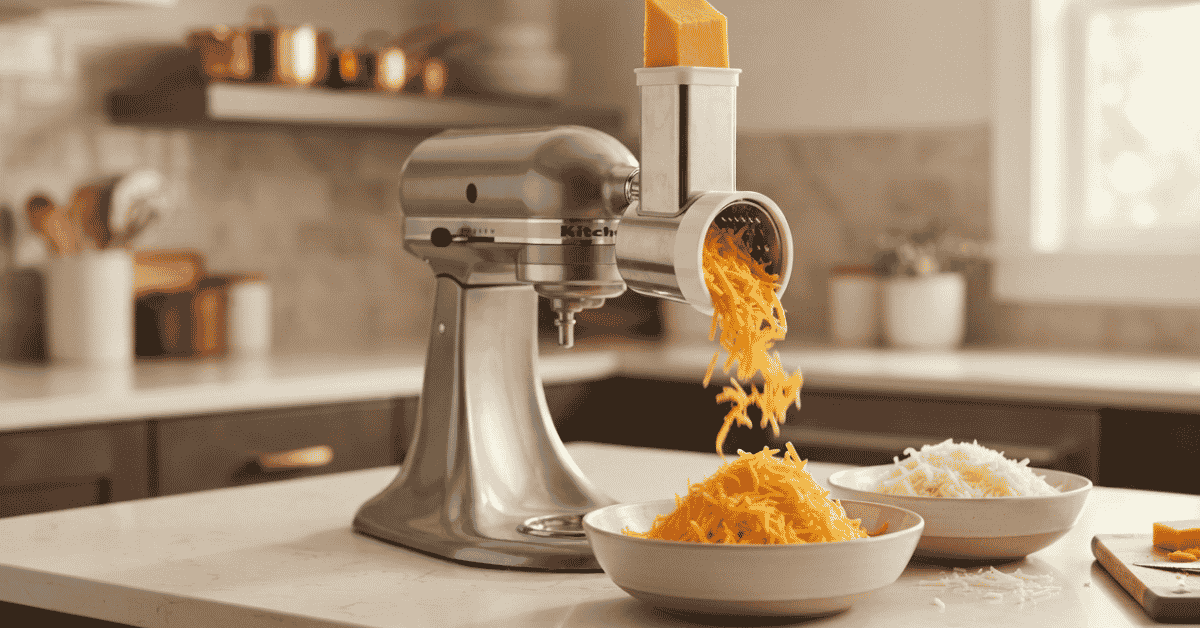 KitchenAid Mixer Cheese Grater: Easy Fresh Kitchen Joy