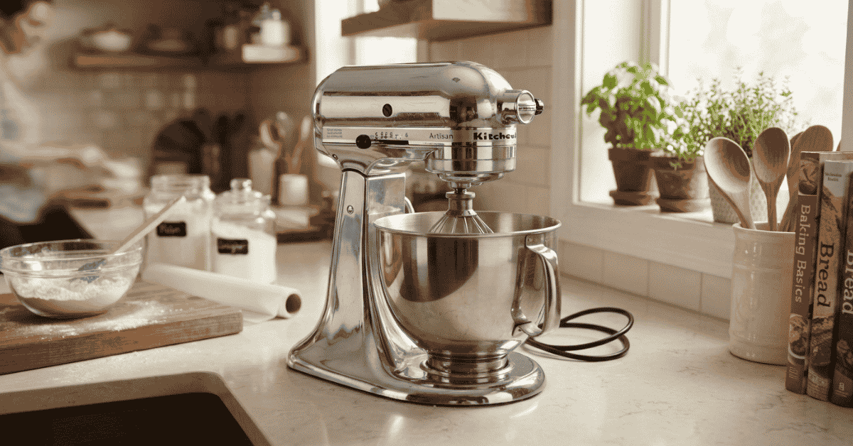 KitchenAid Mixer Chrome: Brilliant Joy