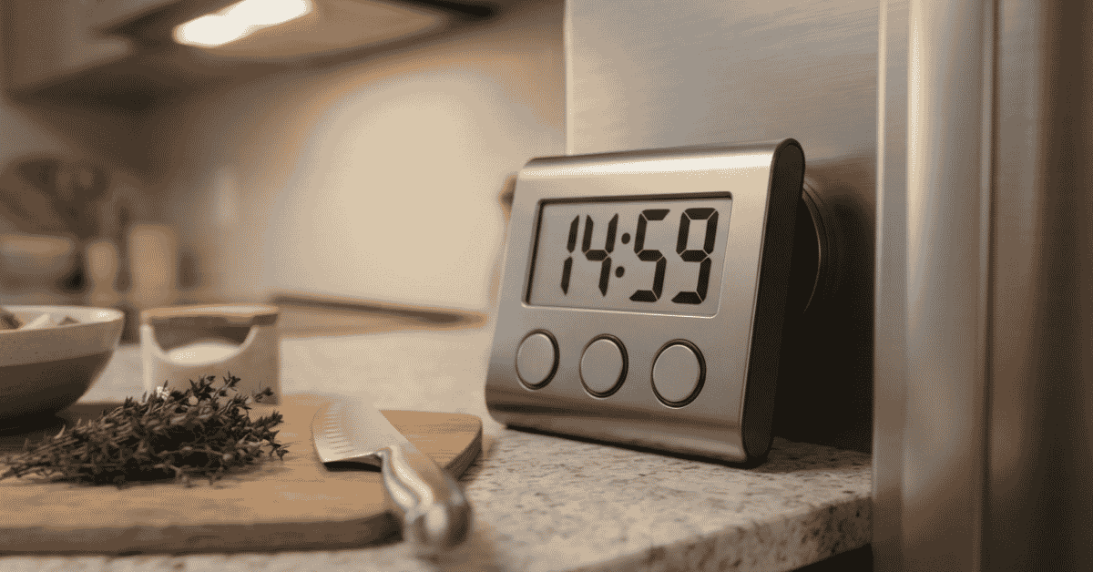 Oveki Kitchen Timer: Smart Calm Tiny Time Keeper