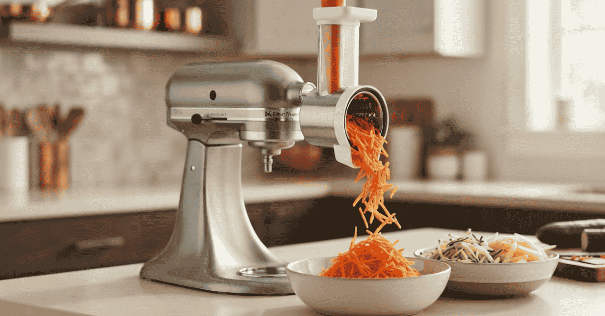 Shredder Attachment for KitchenAid: Easy Fresh Prep