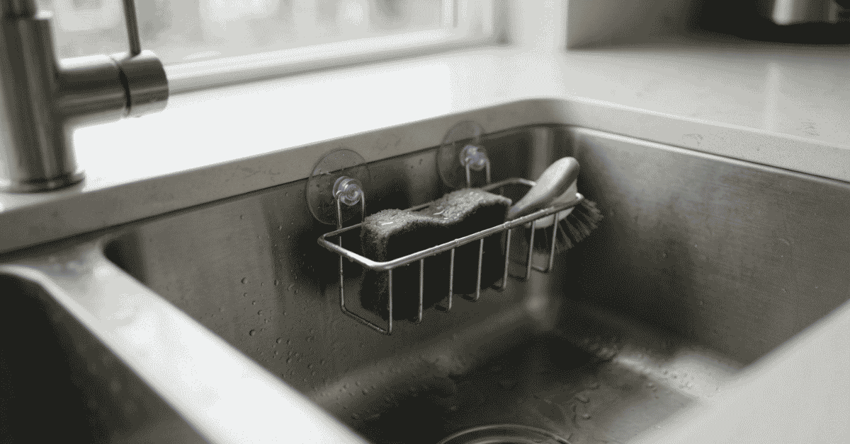 Deft Sunnypoint Neverrust Kitchen Sink Suction Holder Joy