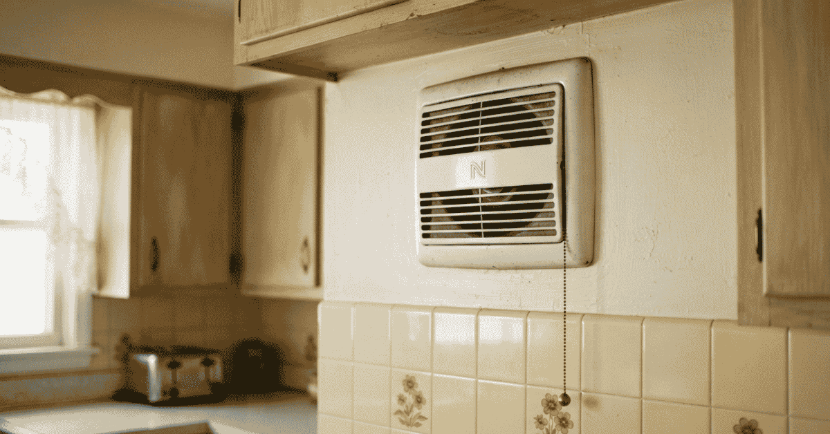 Vintage NuTone Kitchen Exhaust Fan Magic